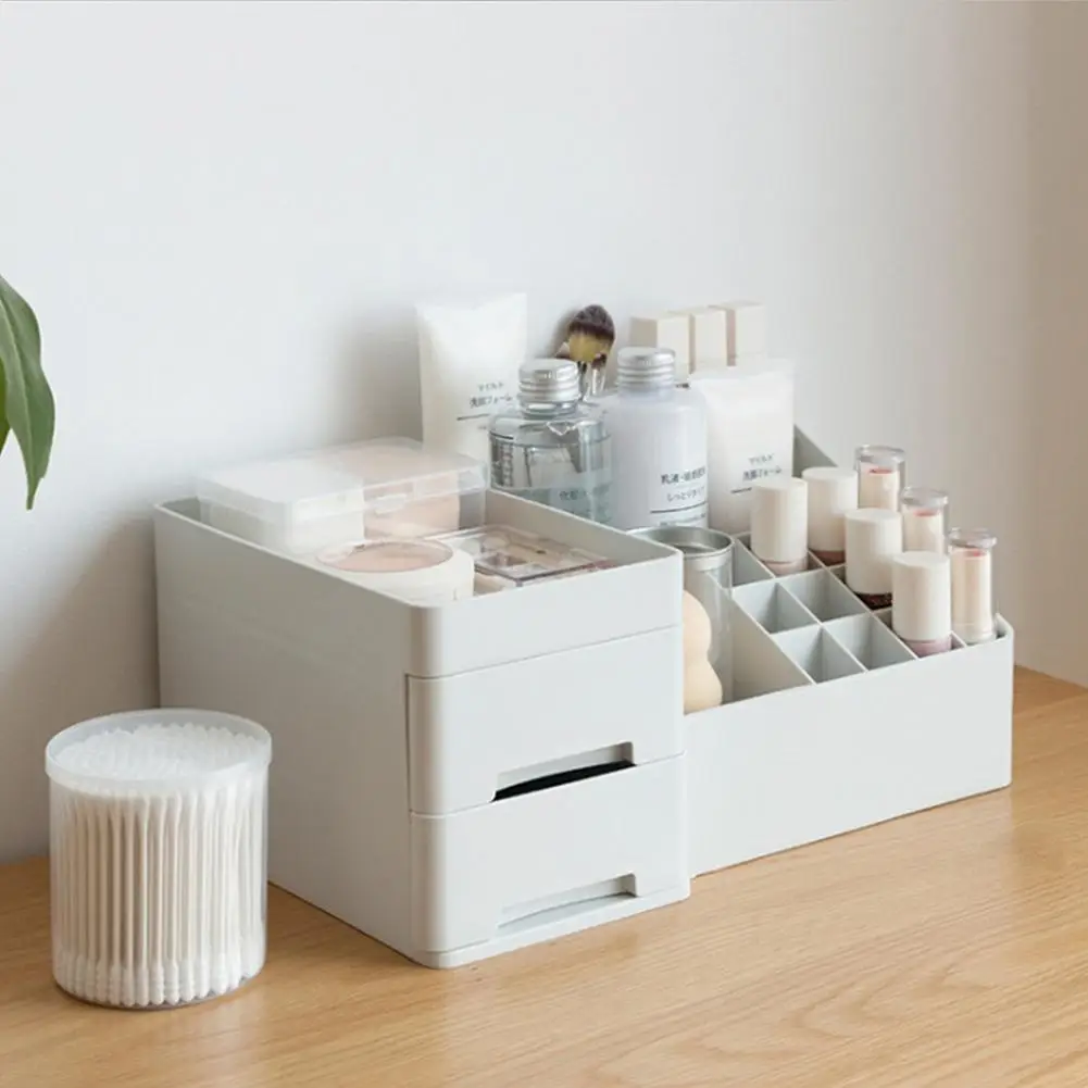 

Cosmetic Drawer Yfashion Simple Makeup Jewelry Organizer Storage Box Container Desktop Sundry Makeup Organizer