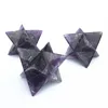 Natural Amethyst merkaba star Gemstone crystal Merkaba Stars 5