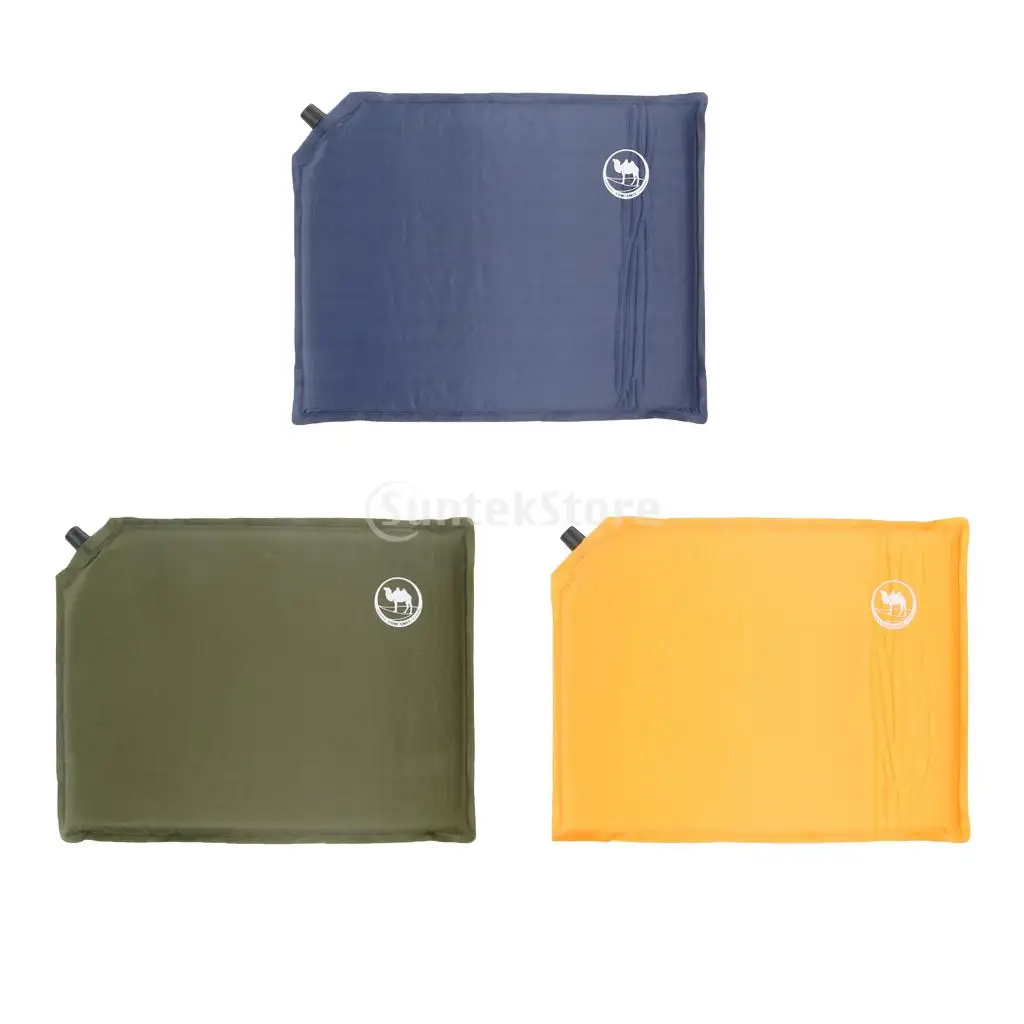 Self-Inflating Seat Cushion Portable Camping Picnic Garden Mat with Storage Bag