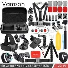 Набор аксессуаров Vamson для Go Pro трехстороннее крепление базовый