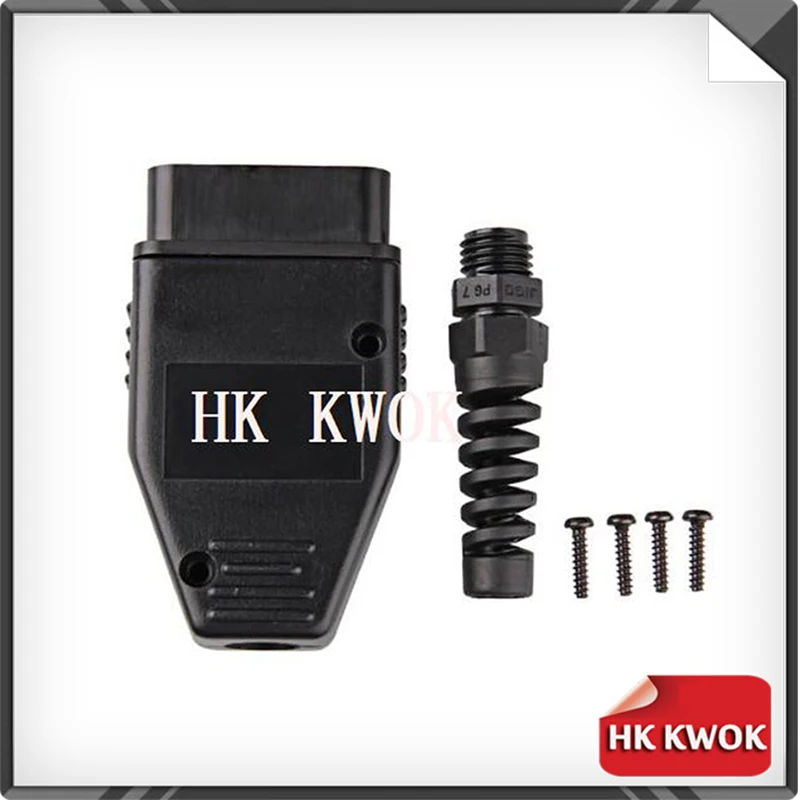 KWOKKER 2016 OBD OBD2 OBDII EOBD JOB ODB 2 ODBII EOBD2 OBD11 J1962 штекер адаптера проводка 5 шт. Бесплатная