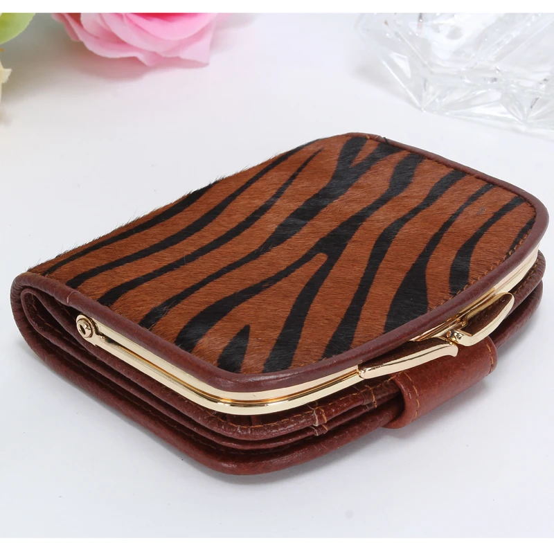 Wallet female short section multifunctional Korean folding wallet