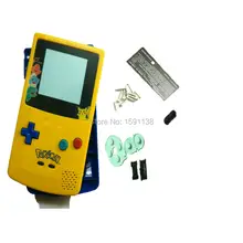 Лидер продаж для мультфильм Limited Editiin Верхний желтый ниже Синий игры Корпус основа для Gameboy Цвет Корпус Дело Мальчик Цвет