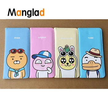 

Cartoon Cute Bear Passport Fashion Passport Covers Card Holder Korean Style Ultra-thin Wallet Travel Passport Storage Protector