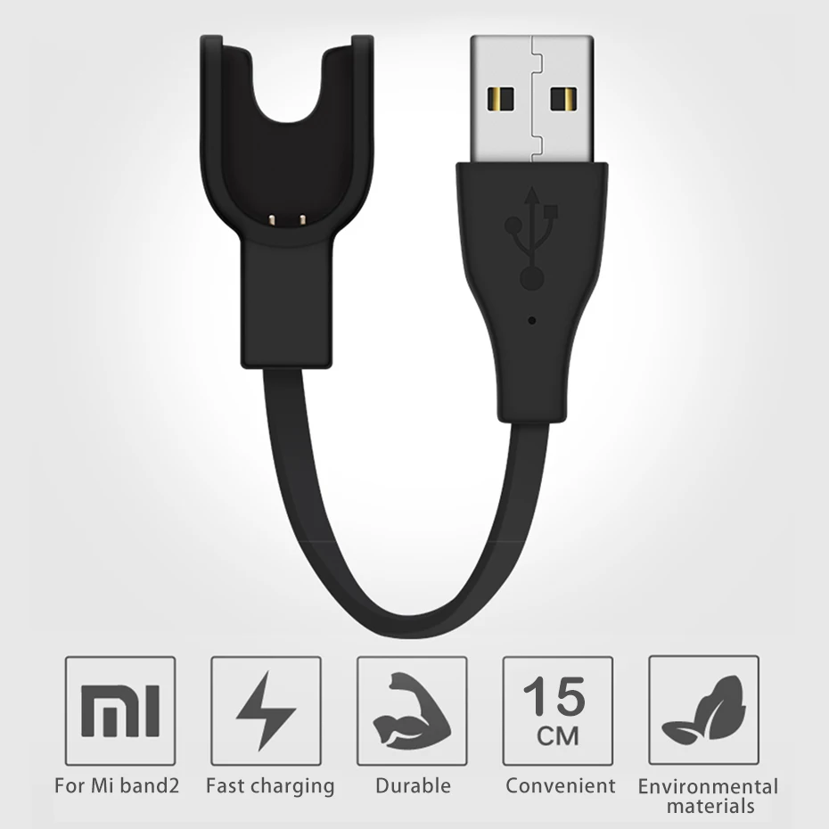 Для Xiaomi mi Band 2 зарядное устройство Замена шнура USB для умный Браслет usb зарядный