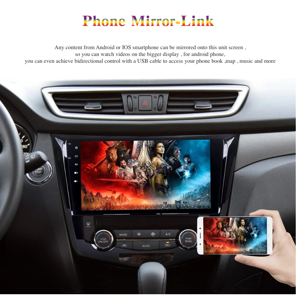 Excellent Android 9.0 Car Radio 2 Din GPS Navi for Nissan X-Trail J11 Qashqai Rouge 2014 -2018 PX6 DSP IPS Screen 4Gb+64Gb RDS WIFI BT 2 Excellent Android 9.0 Car Radio 2 Din GPS Navi for Nissan X-Trail J11 Qashqai Rouge 2014 -2018 PX6 DSP IPS Screen 4Gb+64Gb RDS WIFI BT 2