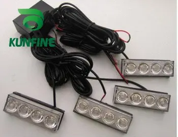 

4 in 1 Car LED Strobe Light Car Flashlight Car Warning LED Light with Control Box High Quality LED Light KF-L3042