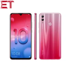 Глобальная версия мобильный телефон Honor 10 Lite 4 аппарат не привязан к оператору сотовой связи 6,2" мобильный телефон, 3 Гб оперативной памяти, Оперативная память 32/64GB Встроенная память Kirin 710 Octa Core Full Экран 24MP