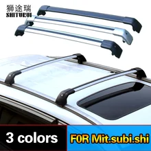 Брусья на крышу для MITSUBISHI Outlander III(GG_W, GF_W, ZJ) [2012-] боковые брусья из алюминиевого сплава поперечные рельсы багажник на крышу багажа