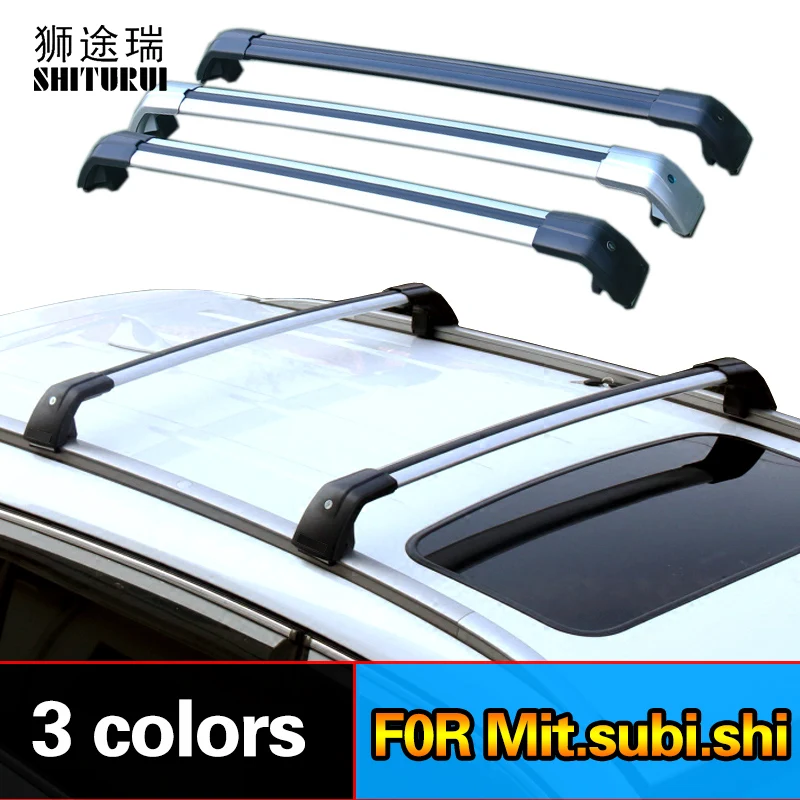 Roof bars For MITSUBISHI outlander 2014 2015 2016 2017 Aluminum Alloy