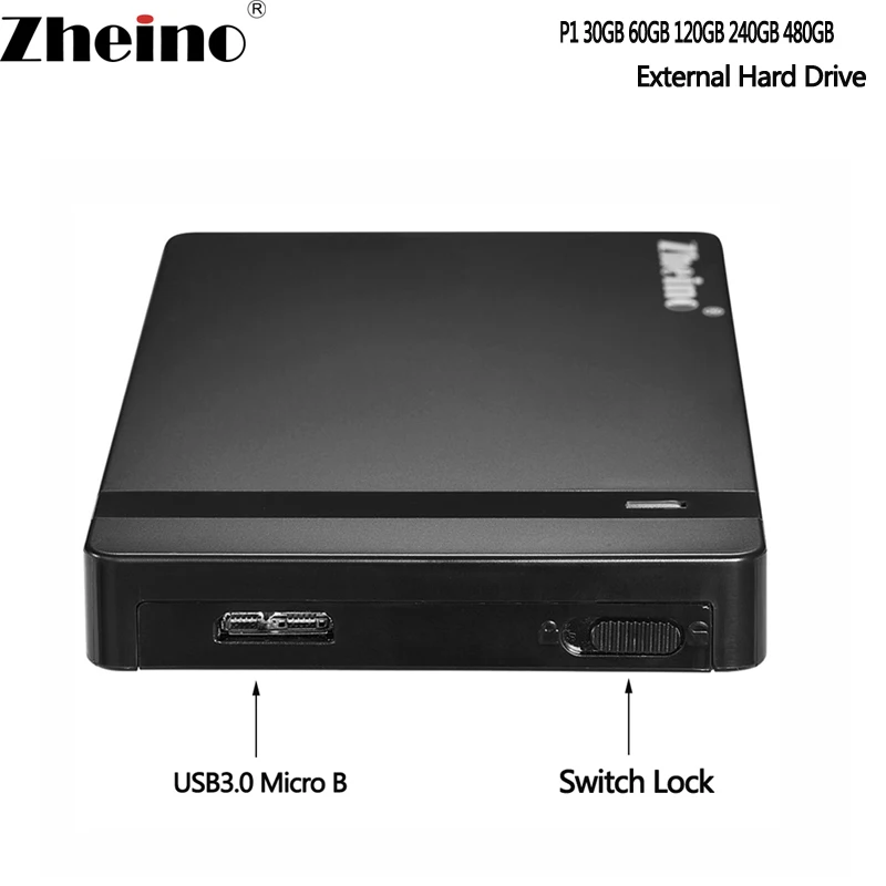 Zheino SSD P1 120 ГБ 240 2 5 SATA3 и mSATA Q3 одноцветное жестких дисков с USB 3 0 HDD case|Внешние SSD| |