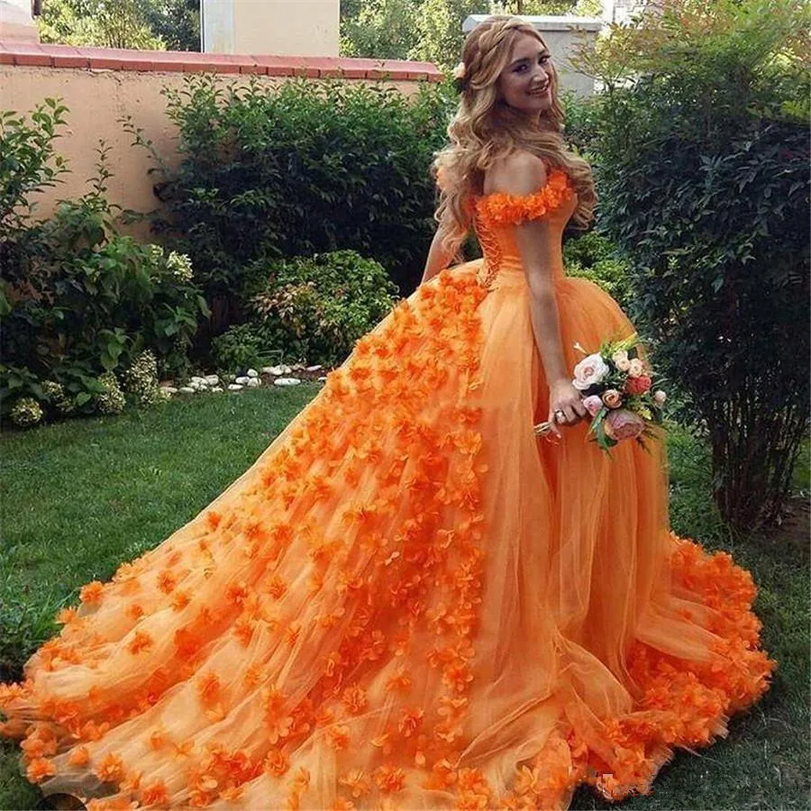 

BONJEAN Puffy Sweetheart Ball Gown Quinceanera Dresses 2019 New 3D Flowers Princess Vestido de Debutante 15 Anos Sweet 16 Dress