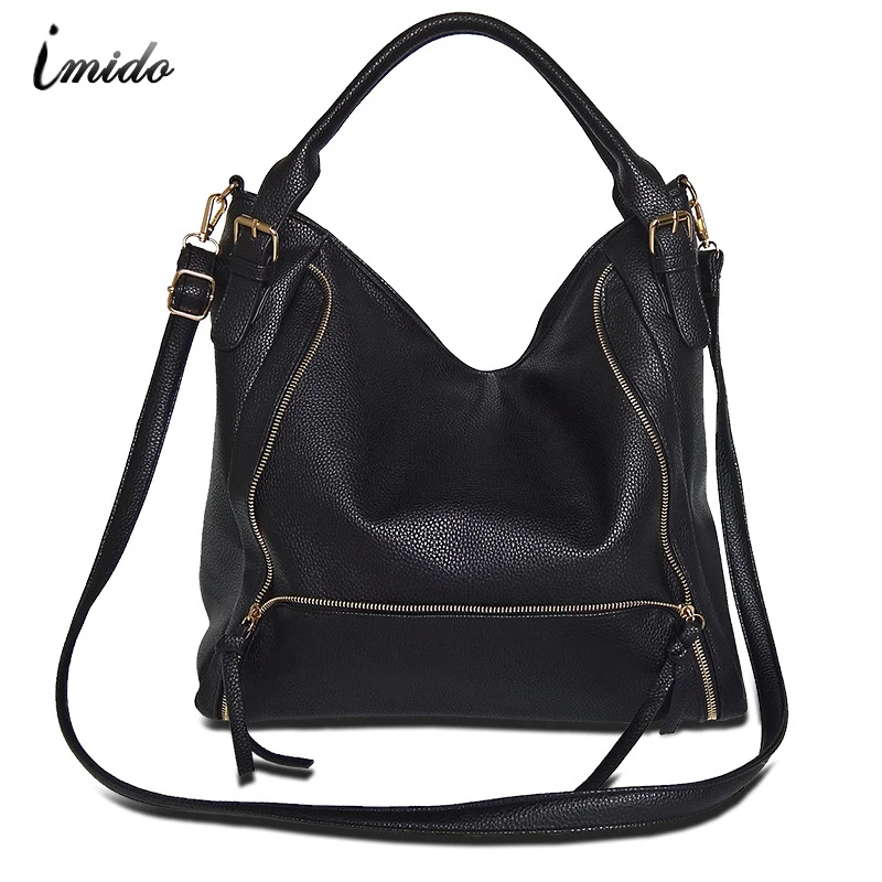 2019 Fashion large room hobo handbag Shoulder tote purse with top zipper for secure closure. | Багаж и сумки