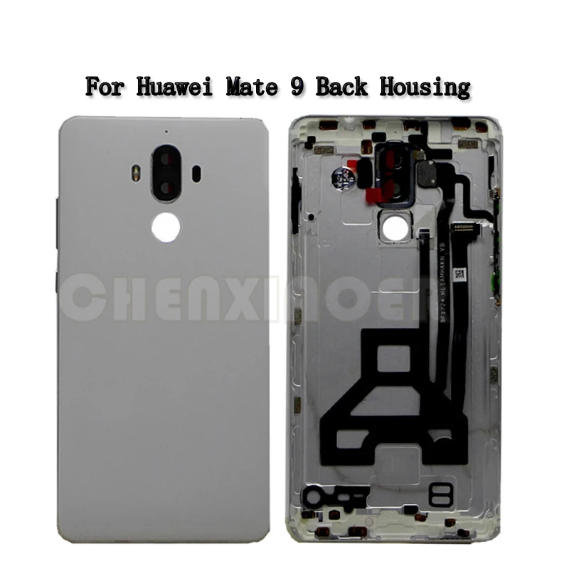 

For Huawei Mate 9 MHA-AL00 Case Battery Back Cover For Huawei Mate9 Rear Battery Door Housing With Camera Lens Side Buttons