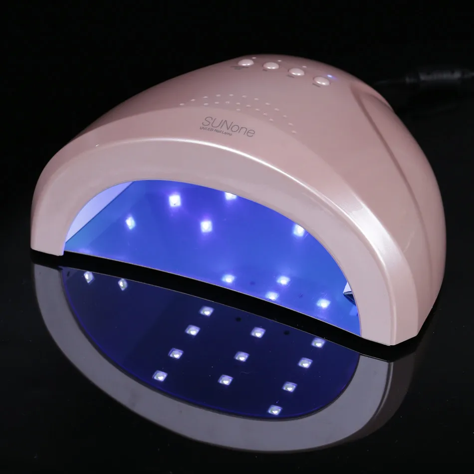 

24/48W Nail Dryer Machine Lamp nail For Nail Polish Gel Nail Art Tools With Auto Sensor and Timer LED White Light