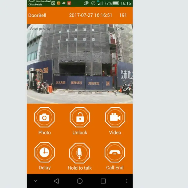 1 pcswidless Wifi IP видео телефон двери с 720P камерой приложение удаленное