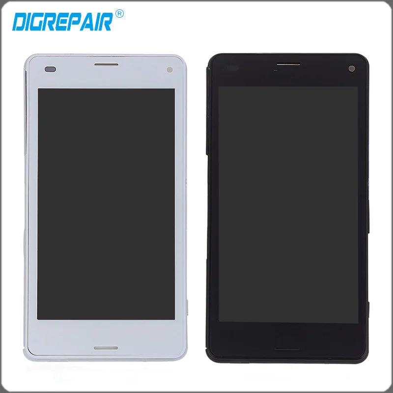 imágenes para 4.3 "pulgadas Negro Blanco LCD Para Sony Xperia Z3 Mini Compacto D5803 D5833 Pantalla LCD de Pantalla Táctil con Digitalizador + Bisel marco imágenes para 4.3 "pulgadas Negro Blanco LCD Para Sony Xperia Z3 Mini Compacto D5803 D5833 Pantalla LCD de Pantalla Táctil con Digitalizador + Bisel marco