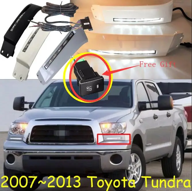 Автомобильная лампа бампер для передсветильник фар Toyota Tundra дневные светодиодный