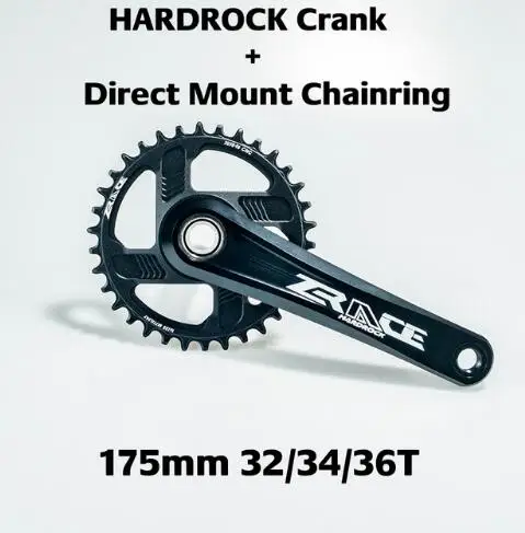 Zracing HARDROCK 1x10 11 12 speed Crankset Vickers-твердость 21! Для MTB 170 мм/175 мм, 32 T/34 T, цепной набор коленей SRAM EAGLE - Цвет: 175