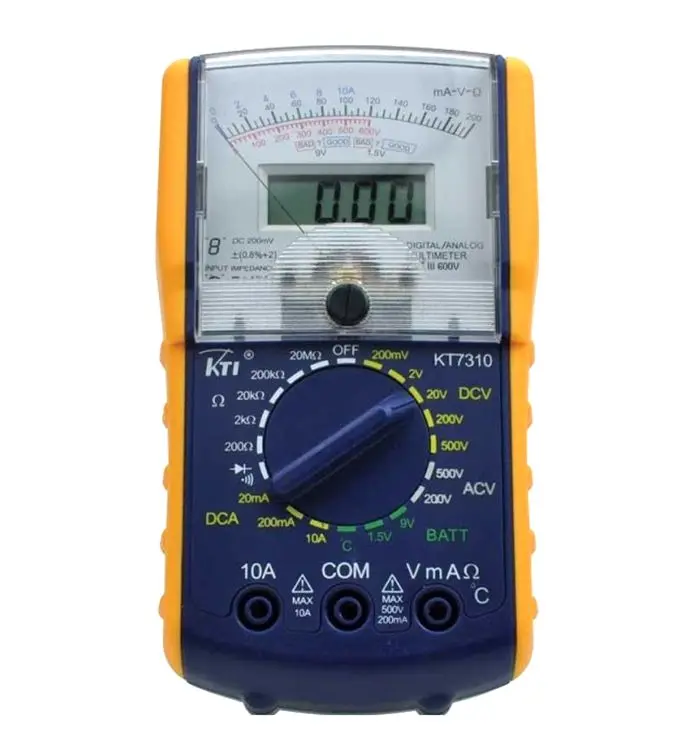 Secco tai KT7310 Высокая чувствительность цифровой указатель мультиметр/двойной