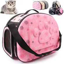 Dobrável filhote de cachorro cão gato transportadora viagem ao ar livre pet saco de transporte para cães pequenos gatos respirável kedi malzemeleri transportin perro