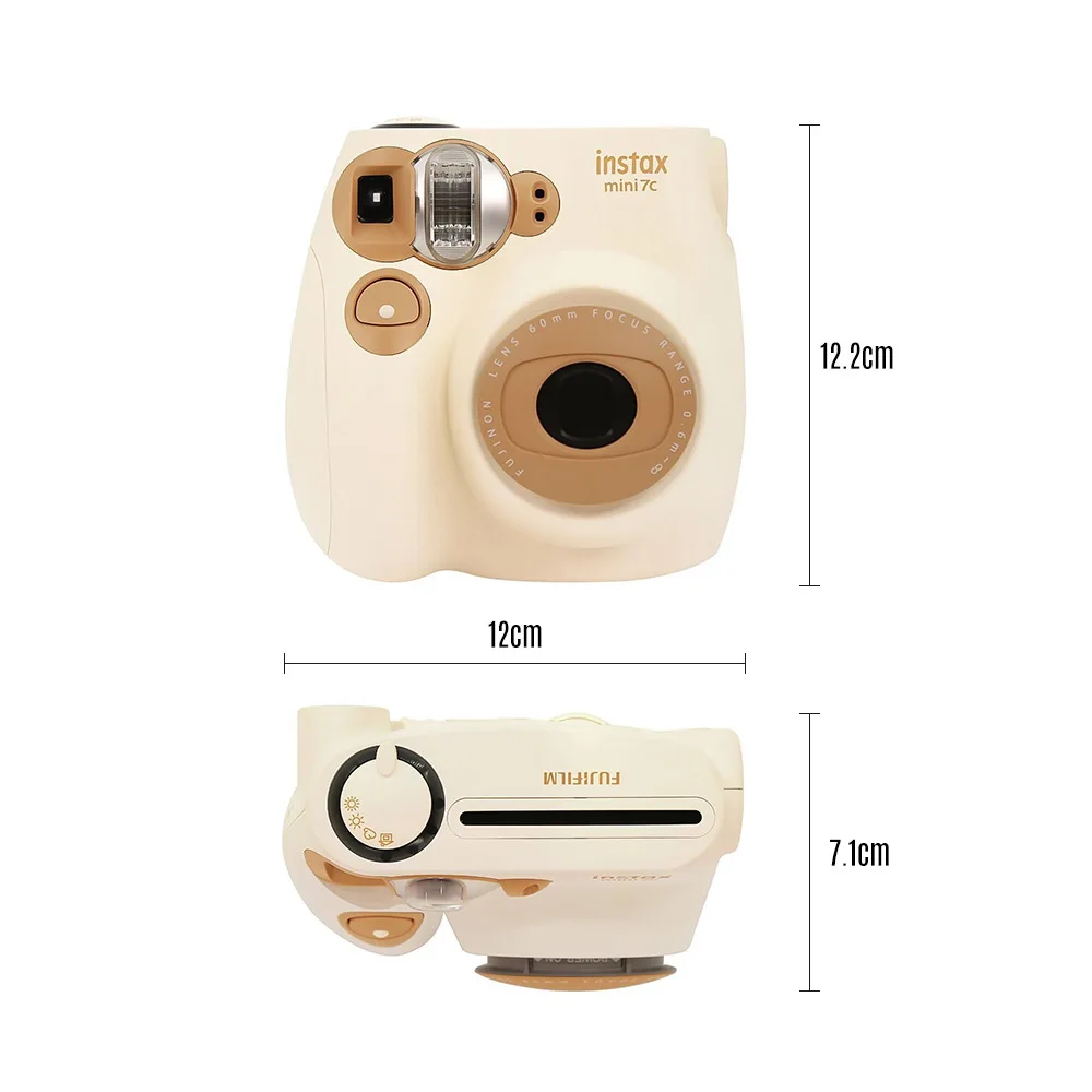 Fujifilm Instax Mini7c мгновенная камера дешевле, чем Fujifilm mini 8 mini 9 пленочная камера на день рождения Рождество год фестиваль подарок