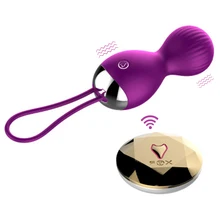 Vaginal Exerciser Kegel Balls Wireless Remote Vibrator Ben Wa Balls Vaginal Tight Geisha Sex Machine Adults Sex Toys for Women