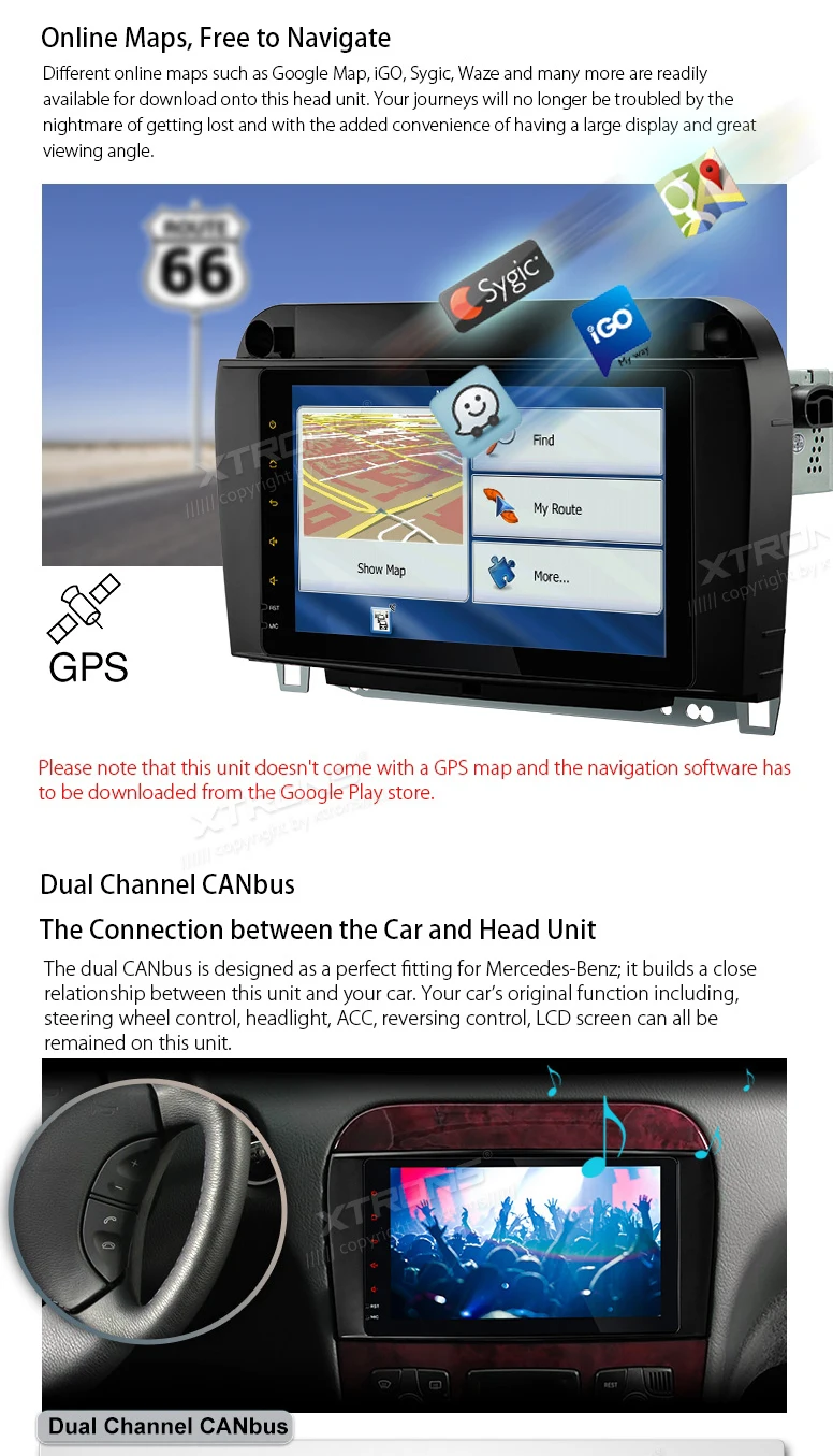 Cheap Android 6.0 OS 8" Octa-Core  Car Multimedia Navigation GPS Radio for Mercedes-Benz S-Class W220 1998-2005 with 4GB RAM 32GB ROM 12