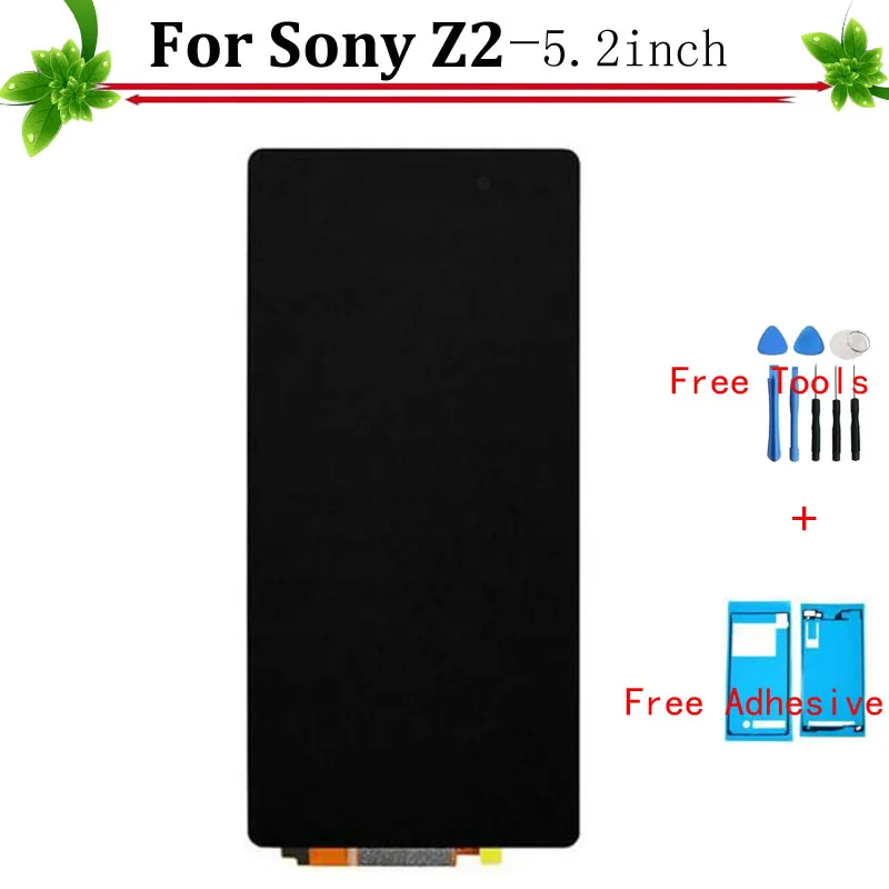 For Sony Xperia Z2 L50W LCD Display Touch Screen Digitizer Assembly Replacement 5 2 LCD For
