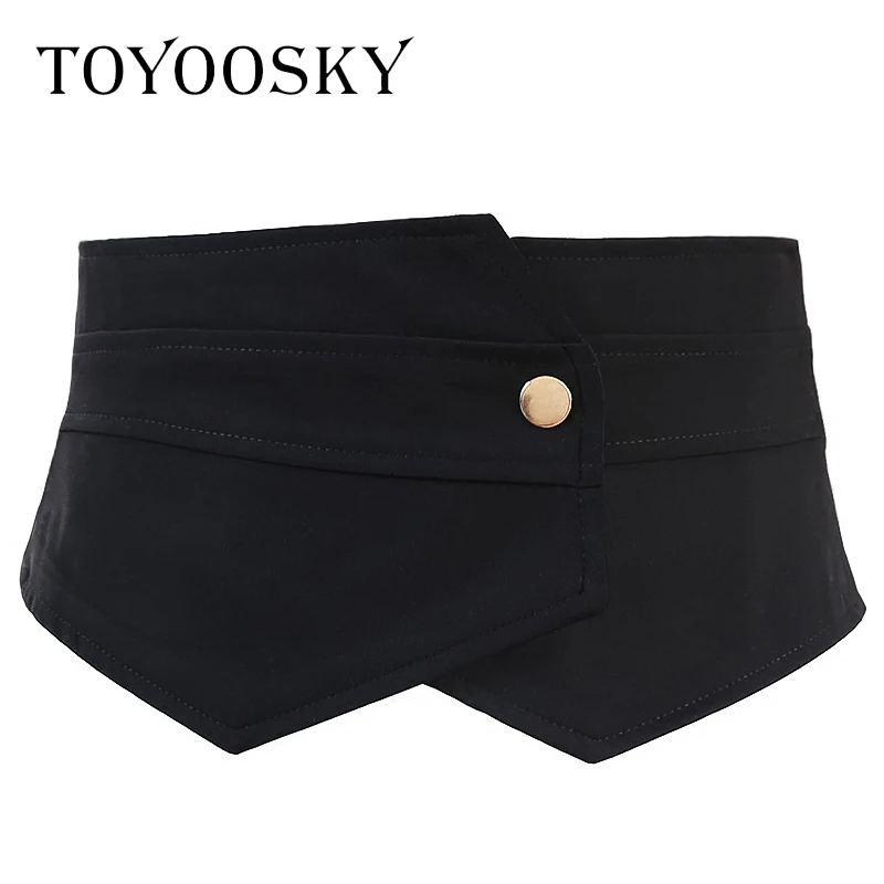 

2018 New Arrival Luxury Adjustable Super Wide Women Belt girdle belt skinny belt for women Dress kemer cinto feminino TOYOOSKY