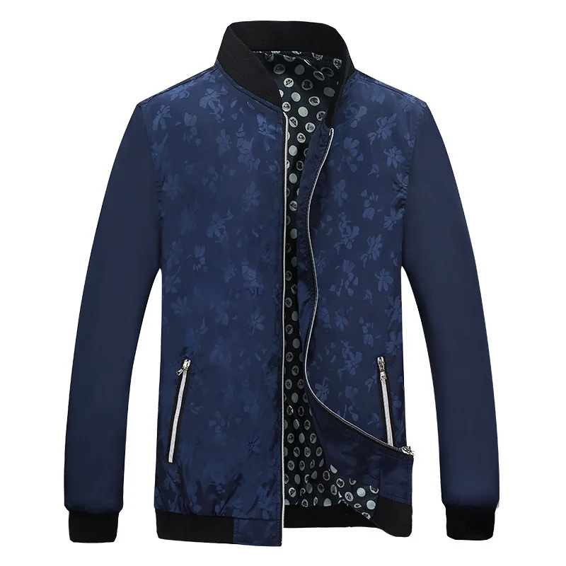 HTB1r0eBX4 rK1RkHFqDq6yJAFXav Quality Bomber Solid Casual Jacket Men Spring Autumn Outerwear Mandarin Sportswear Mens Jackets for Male Coats M-5XL 6XL 7XL