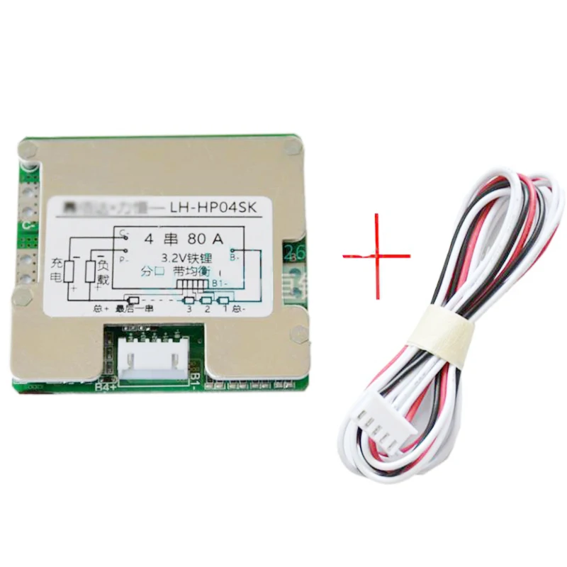 Фосфатная плата BMS 160A 80A для защиты литий полимерных батарей LiFePO4 ионная
