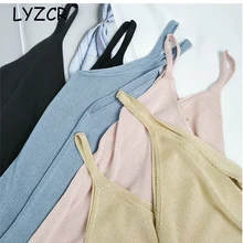 Вязанные топы без рукавов для женщин, лето размера плюс 4XL, свободные женские вязанные майки, женский топ на бретелях