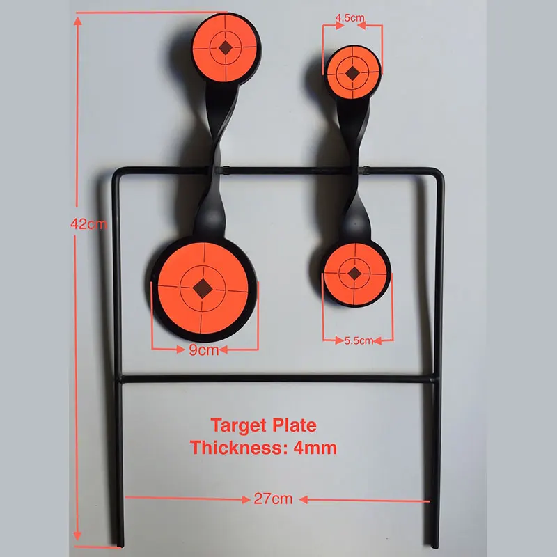 Тактический умений/Открытый Спорт Airgun 4-тарелка Spinner целевой/также для пейнтбола съемки/Улучшение Охота стрельба