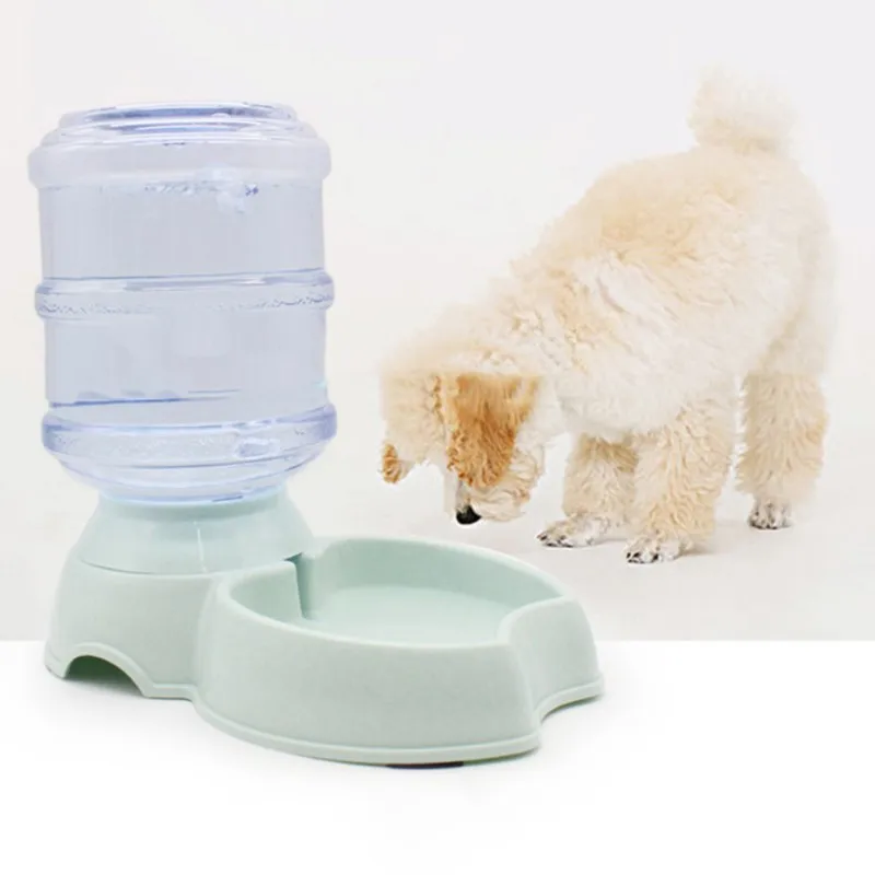 3.8L ПЭТ автоматическая вода кормушка для собак кошек вода питьевая кошка Кормление большая емкость диспенсер для домашних животных кошка миска для собак