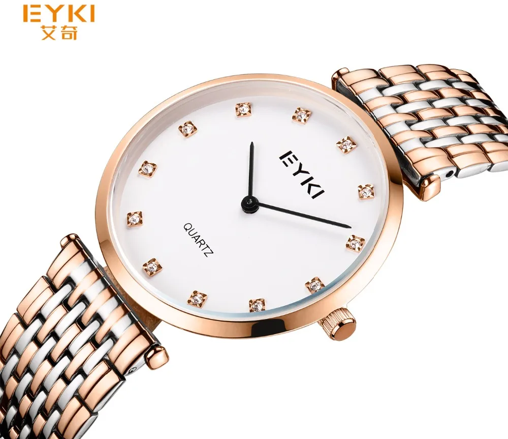 

Eyki New Special Offer Bracelet Watch Top Brand Luxury Quartz-watch Fashion Ladies Dress Wristwatch Female Clock Direct Selling