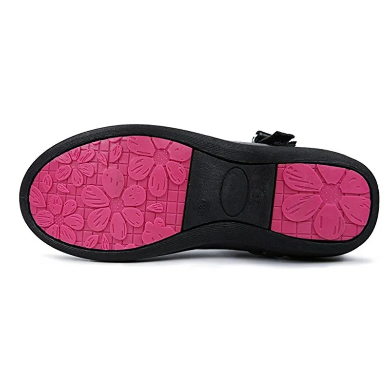 JABASIC Girls School Shoes Flats Kid School Shoes Uniform PU Leather Buckle Strap Princess Party Shoes Black Mary Jane Footwear JABASIC Girls School Shoes Flats Kid School Shoes Uniform PU Leather Buckle Strap Princess Party Shoes Black Mary Jane Footwear
