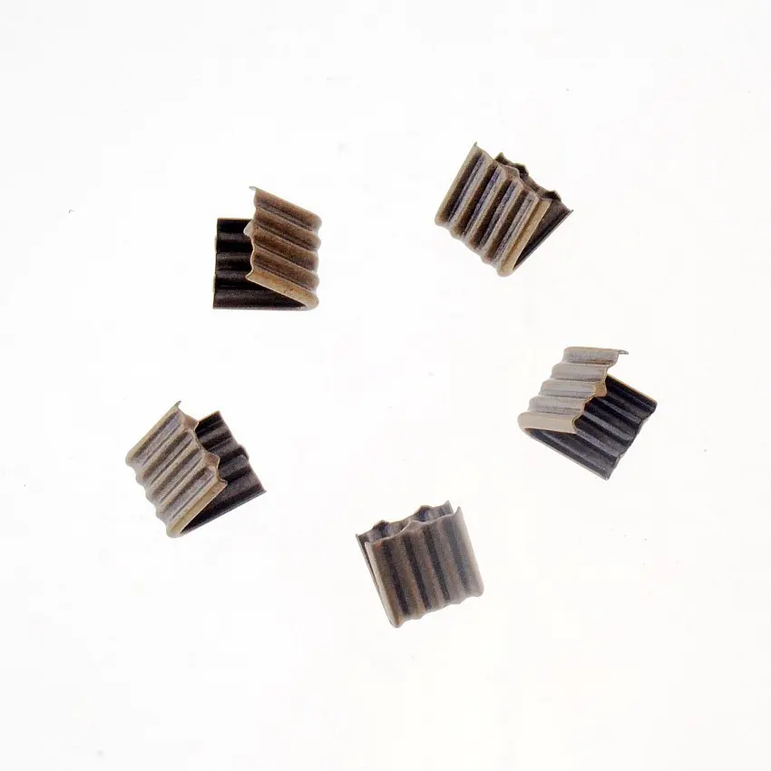 50PCS Metal Zipper Repair Up Zipper Stopper For DIY Accessories Tailor Tools 12x13mmm