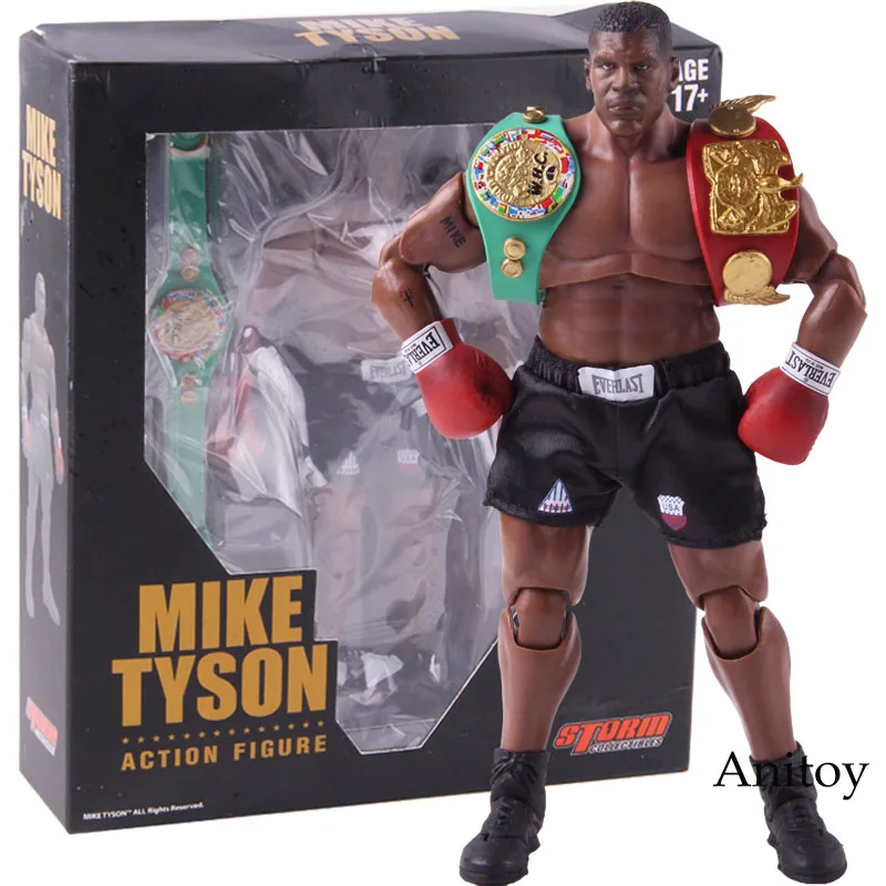 

King of Boxing Mike Tyson Figure Boxer with 3 Head Sculpts 1/12 Scale Action Figure Storm Collectibles Model Toy