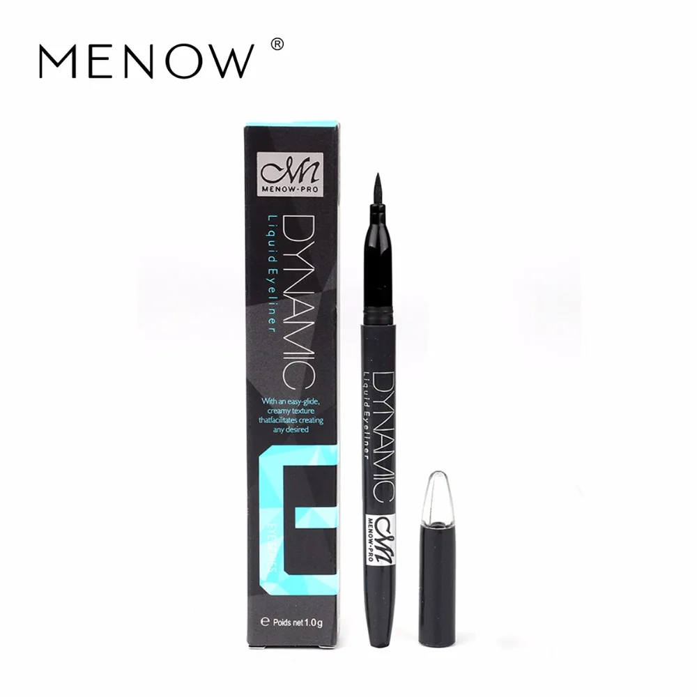 Menow Brand high quality Matte perfect dynamic Waterproof Liquid Black Eyeliner pencil Eye Liner Makeup Cosmetics E13007 Menow Brand high quality Matte perfect dynamic Waterproof Liquid Black Eyeliner pencil Eye Liner Makeup Cosmetics E13007