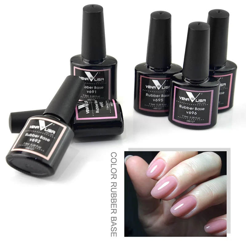 2019 Venta caliente Venalisa juego de Arte de uñas 7,5 m UV secado rápido barniz Goma Base capa superior color Gel esmalte de uñas 2019 Venta caliente Venalisa juego de Arte de uñas 7,5 m UV secado rápido barniz Goma Base capa superior color Gel esmalte de uñas