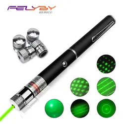 FELYBY Professional Office/развлечения лазерная ручка низкая мощность 5 мВт зеленый лазерный наборы ручек с 4 вида лазерная указка