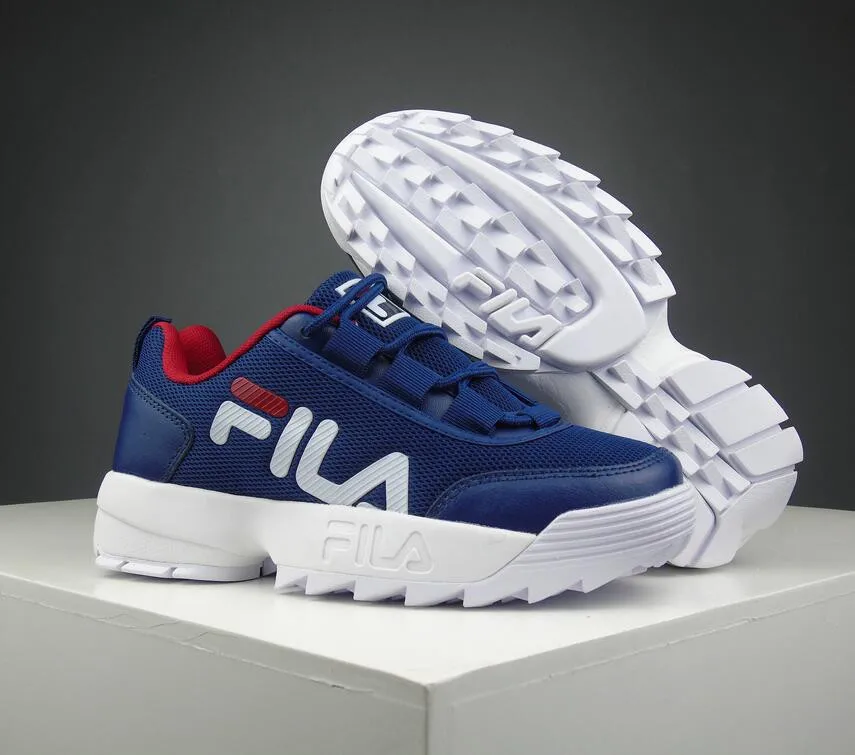 

2019 new Filas Disruptor Ii 2 Leisure Shoes for Women Outdoor Sport Running Shoes Breathable Sneakers Man Size 36-44