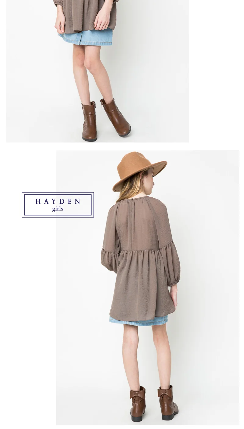 Girls Embroidered Peasant Top G3057-15