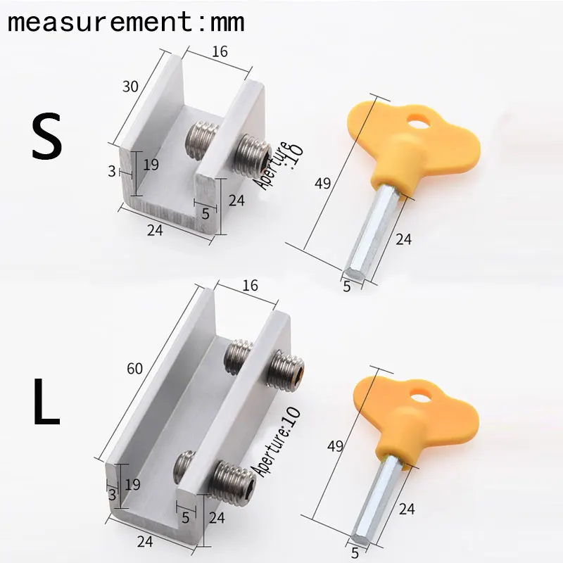 S Размер сплав серебро защелка окна для ребенка раздвижные створки Противоугонный замок стопор мебельная фурнитура Аксессуары