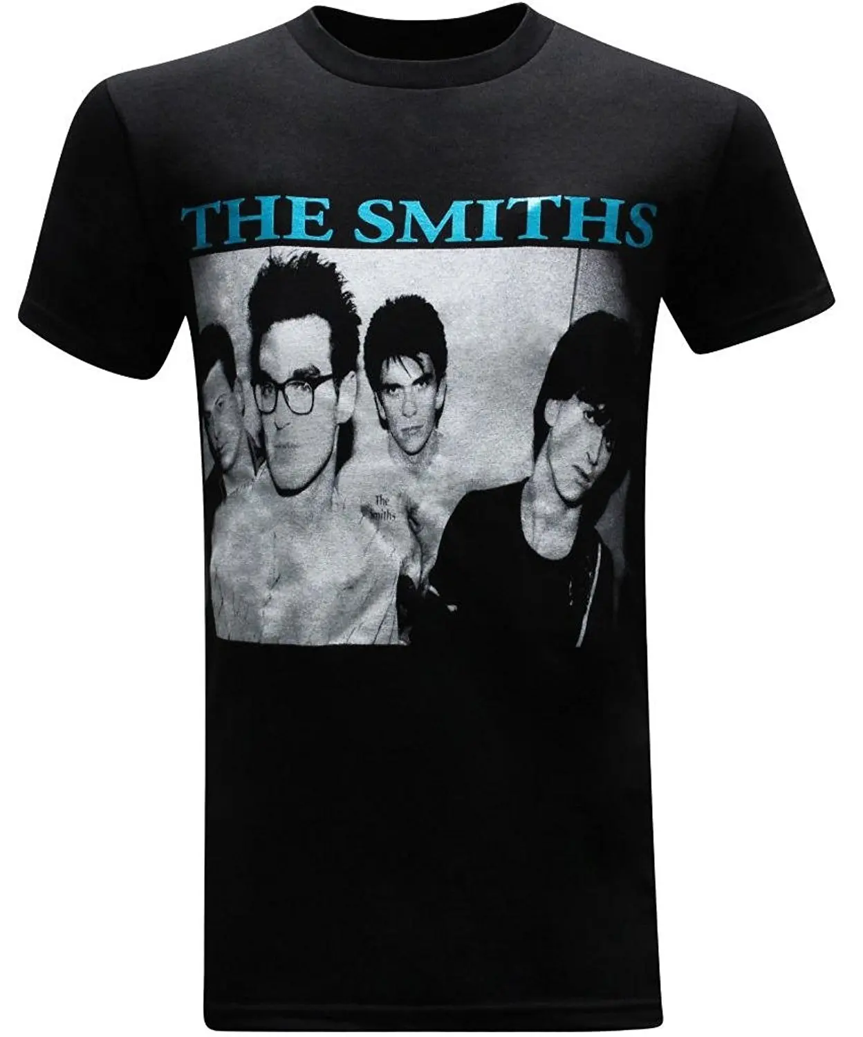 The Smiths (Blue red Logo) Rock Band Graphic T Shirts Stranger Things