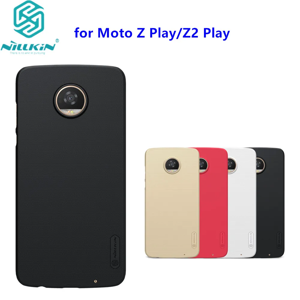For Motorola Moto Z Play Case Nillkin Frosted PC Hard Back Cover for Z2 with gift |