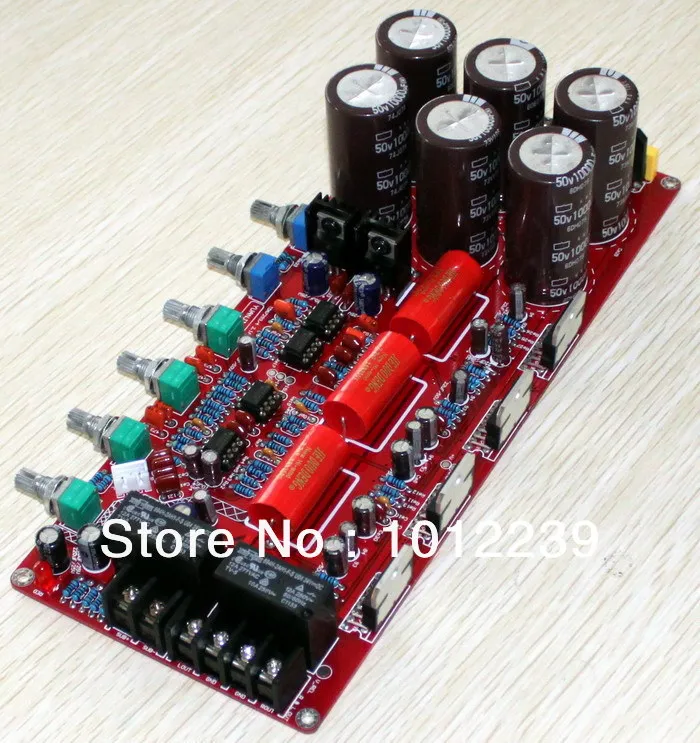 free shipping Assembled TDA7293 2.1 channel (high capacity) amplifier