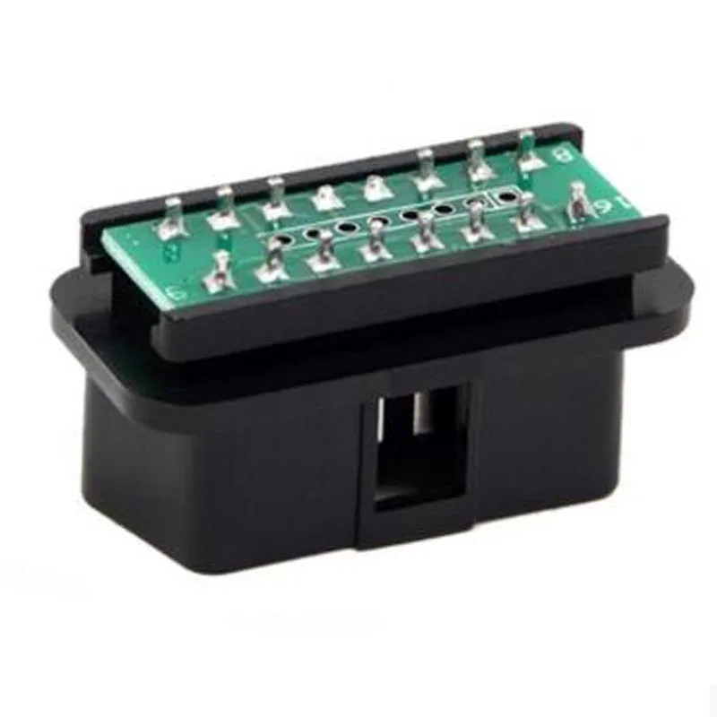 Высокое качество Универсальный 16Pin 16 Pin EOBD2 OBDii OBD II OBD2 J1962 разъем RCA штекер Адаптер