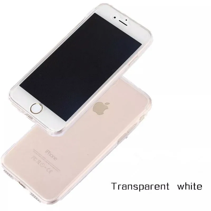 Двухсторонний чехол из ТПУ на 360 градусов для телефона iPhone 11 pro max x xs ультратонкий
